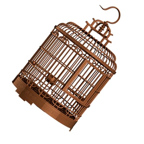 INOOMP Retro-vogelkäfig Aus Kunststoff Mit Haken Tragbarer Vogeltransportkäfig Für Sittiche Unzertrennliche Nymphensittiche Geeignet Für Drinnen Und Draußen INOOMP Retro-vogelkäfig Aus Kunststoff Mit Haken Tragbarer Vogeltransportkäfig Für Sittiche Unzertrennliche Nymphensittiche Geeignet Für Drinnen Und Draußen von INOOMP