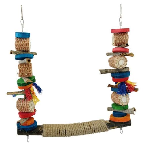 INOOMP Vogelspielzeug Holz Sitzstange für Wellensittich und Papagei Kauspielzeug Barsch Balance Trainingsspielzeug Käfig Zubehör für Kleine Vögel INOOMP Vogelspielzeug Holz Sitzstange für Wellensittich und Papagei Kauspielzeug Barsch Balance Trainingsspielzeug Käfig Zubehör für Kleine Vögel von INOOMP