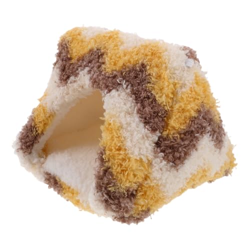 INOOMP Warmer Hamster-schlafplatz aus Weichem Korallenfleece Kuscheliges Haustierversteck für Kleine Tiere Gemütliches Nest für Zwerghasen Chinchillas Igel für Winter und Reise INOOMP Warmer Hamster-schlafplatz aus Weichem Korallenfleece Kuscheliges Haustierversteck für Kleine Tiere Gemütliches Nest für Zwerghasen Chinchillas Igel für Winter und Reise von INOOMP