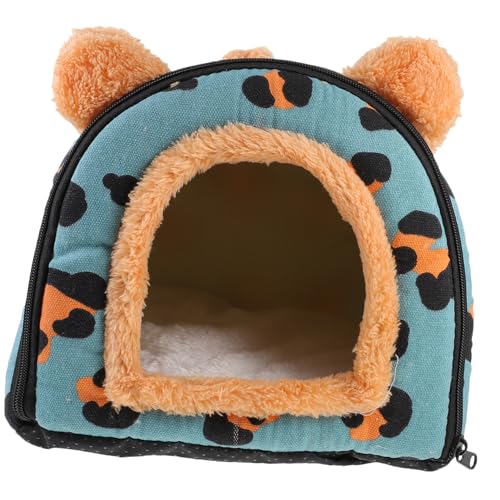 INOOMP Warmes Hamsterhaus Hasenhaus Nest Hamsterbett Einstreu Kleintierbett Nagetierbett Indoor Haustier Hasenbett Häuser Schlafbett Käfigmatte Hasenhütte Hamsterplüsch INOOMP Warmes Hamsterhaus Hasenhaus Nest Hamsterbett Einstreu Kleintierbett Nagetierbett Indoor Haustier Hasenbett Häuser Schlafbett Käfigmatte Hasenhütte Hamsterplüsch von INOOMP
