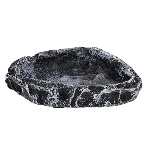 INOOMP Wasserbecken für Reptilien Terrarium wasserschale Reptilien wasserschale Behälter für Reptilienfutter Tränke Leopardgecko schleichtiere Futternäpfe für Haustiere Harz INOOMP Wasserbecken für Reptilien Terrarium wasserschale Reptilien wasserschale Behälter für Reptilienfutter Tränke Leopardgecko schleichtiere Futternäpfe für Haustiere Harz von INOOMP