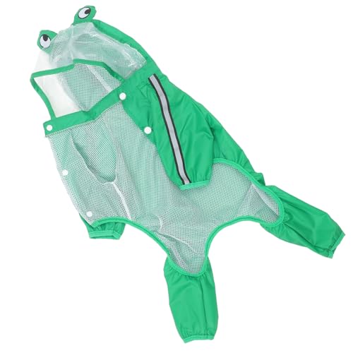 INOOMP Hunderegenmäntel Extra Großer Haustier-Regenmantel Mit Kapuze Entzückender Hundeponcho Für Regnerische Tage von INOOMP