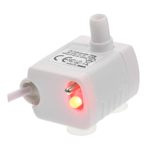 INOOMP Wasserspenderpumpe Mini Tauchwasserpumpe Ersatzpumpe Für Katzenbrunnen Kleine Pumpe Ersatzpumpe Für Haustierbrunnen Pumps Wasserspender Für Hunde Trinkbrunnen Für Katzen Weiß Abs INOOMP Wasserspenderpumpe Mini Tauchwasserpumpe Ersatzpumpe Für Katzenbrunnen Kleine Pumpe Ersatzpumpe Für Haustierbrunnen Pumps Wasserspender Für Hunde Trinkbrunnen Für Katzen Weiß Abs von INOOMP
