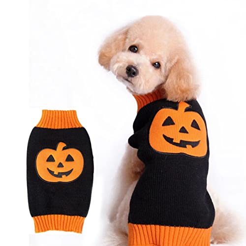INOOMP Welpenpullover Halloween-Outfits Halloween-Kostüme für Hunde hundepullover hundepulli Weihnachtspullover Kleider gestrickter Rollkragenpullover für Hunde winziger Kleiner Hund Chef INOOMP Welpenpullover Halloween-Outfits Halloween-Kostüme für Hunde hundepullover hundepulli Weihnachtspullover Kleider gestrickter Rollkragenpullover für Hunde winziger Kleiner Hund Chef von INOOMP