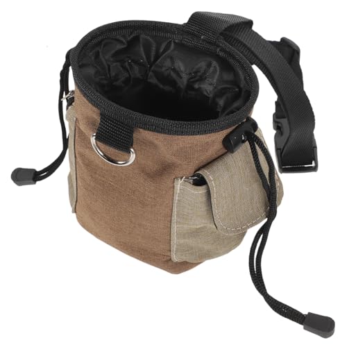 INOOMP Wiederverwendbare Hundetrainingstasche aus Oxford Praktische Leckerlitasche Leichte Bauchtasche für Hunde für Training Spaziergänge und Reisen Robust und Leicht zu Reinigen von INOOMP