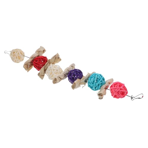 INOOMP Bunny Chew Spielzeug Für Kleintiere Molar Kauspielzeug Natürlichem Material Für Kaninchen Hamster Und Andere Kleine Haustiere Zähne Schleifen Und von INOOMP