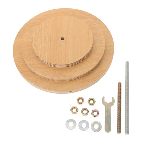 INOOMP Katzenplattform Aus Holz Mit Rundem Kratzbrett Austauschbares Katzenkratzspielzeug Stabil Und Installieren Für Kratzsäulen Und Möbelschutz INOOMP Katzenplattform Aus Holz Mit Rundem Kratzbrett Austauschbares Katzenkratzspielzeug Stabil Und Installieren Für Kratzsäulen Und Möbelschutz von INOOMP