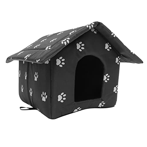 INOOMP Hundeheim Waschbares Katzenhaus Dekoratives Kätzchenhaus Katzenheim Im Freien Haustierheim INOOMP Hundeheim Waschbares Katzenhaus Dekoratives Kätzchenhaus Katzenheim Im Freien Haustierheim von INOOMP