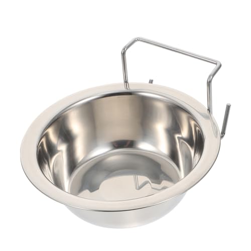 INOOMP Hängender Hundenapf Aus Edelstahl Wassernapf Futterschale Für Haustiere Für Käfige Und Zwinger Große Kapazität Rutschfestes Design Vielseitig Einsetzbar Für Futter Und INOOMP Hängender Hundenapf Aus Edelstahl Wassernapf Futterschale Für Haustiere Für Käfige Und Zwinger Große Kapazität Rutschfestes Design Vielseitig Einsetzbar Für Futter Und von INOOMP