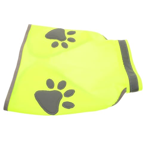 INOOMP Reflektierende Hundeweste Große Hundeweste mit Pfotenmuster für Den Außenbereich INOOMP Reflektierende Hundeweste Große Hundeweste mit Pfotenmuster für Den Außenbereich von INOOMP