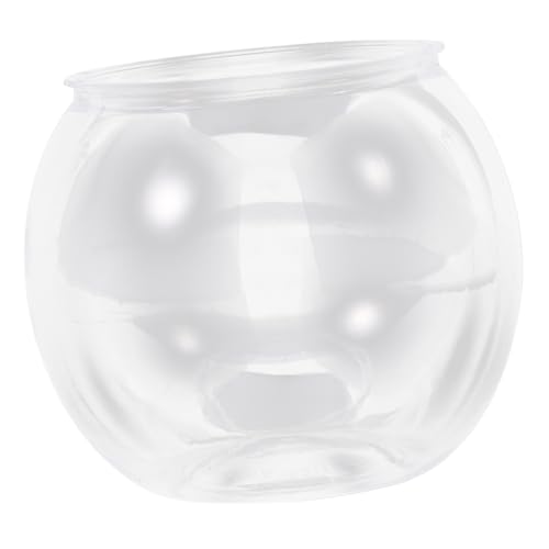 INOOMP transparentes rundes Aquarium Abfluss Anzeige mehrere 4ft bürodeko schreibtischdeko Home Decor Fischglas mit transparentem Design Fischschalen für Goldfische das Haustier INOOMP transparentes rundes Aquarium Abfluss Anzeige mehrere 4ft bürodeko schreibtischdeko Home Decor Fischglas mit transparentem Design Fischschalen für Goldfische das Haustier von INOOMP