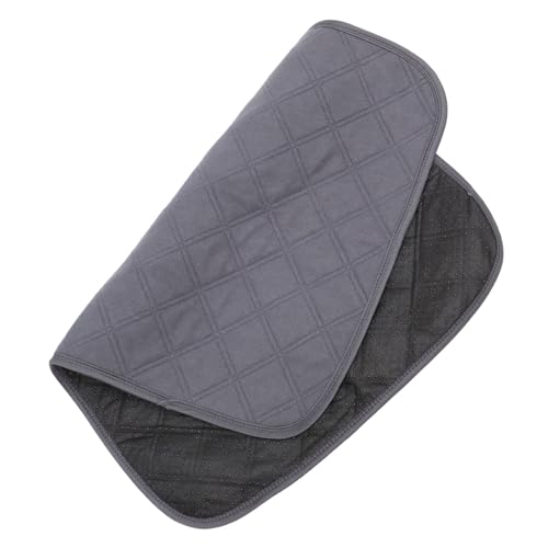 INOOMP Wiederverwendbare Hamster-PIPI-Matte Waschbar Hasenstreu Einlage Vlies-käfigeinlage für Meerschweinchen Bequeme Nestmatte Fischgrätenmuster 60 X 45 cm von INOOMP