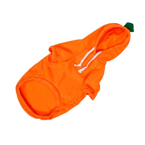 INOOMP Carrot Style Pet Hoodie Für Kleine Hunde Bequeme Und Süße Hundekleidung Für Alltag Fotoshootings Und Besondere Anlässe Wie Weihnachten Und Halloween Brustumfang von INOOMP