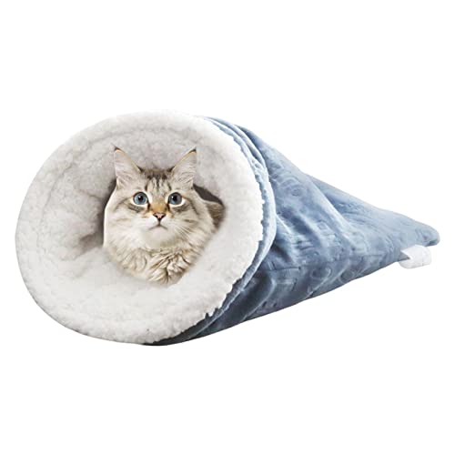 INPETS Katzenschlafsack, weicher Unterschlupf, selbstwärmender Katzensack, waschbarer Plüsch, Katzenschlafsack Bett Winter warm mit Höhlendesign für Balkon Korridore Boden/5323 INPETS Katzenschlafsack, weicher Unterschlupf, selbstwärmender Katzensack, waschbarer Plüsch, Katzenschlafsack Bett Winter warm mit Höhlendesign für Balkon Korridore Boden/5323 von INPets