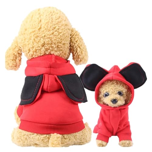 Haustier-Hundekleidung, kompatibel mit kleinen Hunden, Kleidung, warme Kleidung, kompatibel mit Hundemantel, Welpen-Outfit, Haustierkleidung, kompatibel mit großen Hunden, Hoodies, Chihuahua (Color : von INSTR