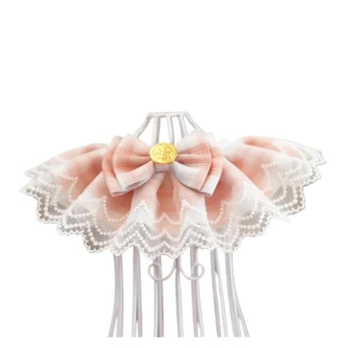 Haustier-Lätzchen, rosa Kariertes Band, Fliege for Hunde, Organza-Baumwoll-Gaze, Hunde-Halskette, Lätzchen, Katzen-Zubehör, spezielle Haustierprodukte for Kätzchen (Color : Orange, Size : XS- for ne Haustier-Lätzchen, rosa Kariertes Band, Fliege for Hunde, Organza-Baumwoll-Gaze, Hunde-Halskette, Lätzchen, Katzen-Zubehör, spezielle Haustierprodukte for Kätzchen (Color : Orange, Size : XS- for ne von INSTR