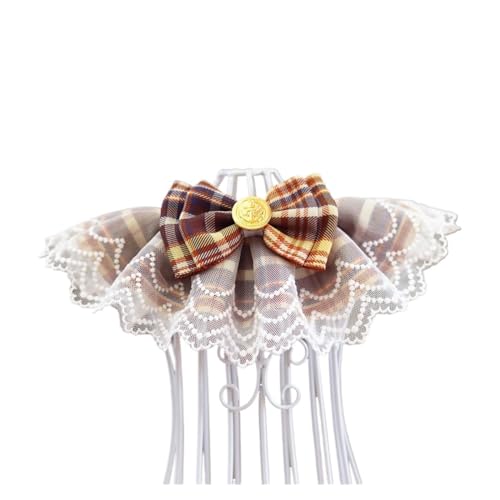 Haustier-Lätzchen, rosa Kariertes Band, Fliege for Hunde, Organza-Baumwoll-Gaze, Hunde-Halskette, Lätzchen, Katzen-Zubehör, spezielle Haustierprodukte for Kätzchen (Color : Yellow, Size : L- for NEC Haustier-Lätzchen, rosa Kariertes Band, Fliege for Hunde, Organza-Baumwoll-Gaze, Hunde-Halskette, Lätzchen, Katzen-Zubehör, spezielle Haustierprodukte for Kätzchen (Color : Yellow, Size : L- for NEC von INSTR