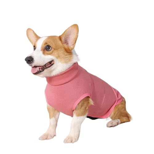 Hunde-Angstjacke, Beruhigende Weste for Kleine, Mittelgroße Und Große Hunde, Verstellbare Stressabbau-Haustiermantelweste for Gewitter, Feuerwerk (Color : Pink, Size : 2XL) von INSTR