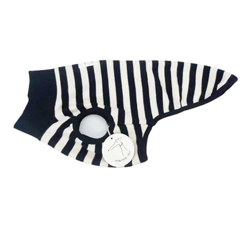 Hunde-Sweatshirt, kompatibel mit Whippets, gestreift, stilvolle elastische Weste, italienische Windhunde, Windhunde, Frühling und Sommer, Haustierkleidung, Hundeartikel (Color : Black Stripe, Size : Hunde-Sweatshirt, kompatibel mit Whippets, gestreift, stilvolle elastische Weste, italienische Windhunde, Windhunde, Frühling und Sommer, Haustierkleidung, Hundeartikel (Color : Black Stripe, Size : von INSTR