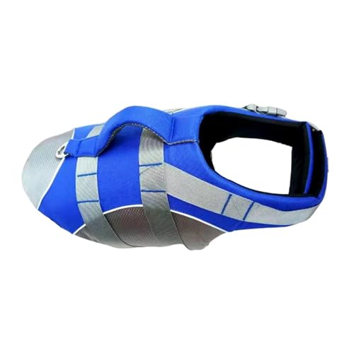 Sommer-Sicherheits-Schwimmweste for Hunde, kompatibel mit kleinen und großen Hunden, Badeanzug, Haustiergeschirr, Schwimmweste, Kleidung, Bulldogge, Labrador, Badebekleidung, S-XL (Color : Blue, Siz Sommer-Sicherheits-Schwimmweste for Hunde, kompatibel mit kleinen und großen Hunden, Badeanzug, Haustiergeschirr, Schwimmweste, Kleidung, Bulldogge, Labrador, Badebekleidung, S-XL (Color : Blue, Siz von INSTR