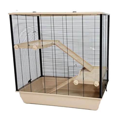 INTER-ZOO G306ACTB Käfig, Metall, Kunststoff, 80 x 80 x 48 cm, Marke: INTER-ZOO - EAN: 5907600701106 von INTER-ZOO