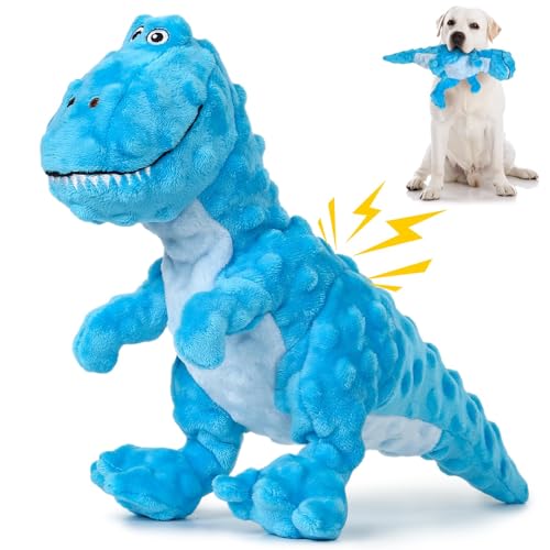 IOKHEIRA Interaktives Hundespielzeug, quietschendes Hundespielzeug, für interaktiven Spaß, mit Baumwollmaterial und Quietscher (Blau) IOKHEIRA Interaktives Hundespielzeug, quietschendes Hundespielzeug, für interaktiven Spaß, mit Baumwollmaterial und Quietscher (Blau) von IOKHEIRA