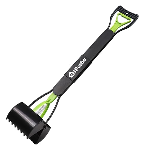 IPETBA 80 cm Großer Hundekotschaufeln Langer Griff Hundekotsammler Kein Bücken Nötig für Hunde und Katzen Faltbare Pooper Scooter für Wiese Erdboden Sandboden Kiesweg IPETBA 80 cm Großer Hundekotschaufeln Langer Griff Hundekotsammler Kein Bücken Nötig für Hunde und Katzen Faltbare Pooper Scooter für Wiese Erdboden Sandboden Kiesweg von IPETBA