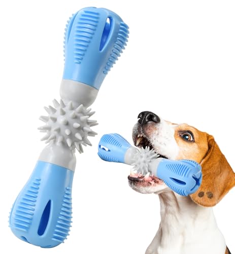 IPTPAS Langlebiges Kauspielzeug für Hunde, Naturkautschuk, Leckerli-Dosier-Puzzle-Spielzeug für kleine und mittelgroße Rassen, interaktives Zahnen, Training, Zahnpflege-Spielzeug, um Hunde zu IPTPAS Langlebiges Kauspielzeug für Hunde, Naturkautschuk, Leckerli-Dosier-Puzzle-Spielzeug für kleine und mittelgroße Rassen, interaktives Zahnen, Training, Zahnpflege-Spielzeug, um Hunde zu von IPTPAS