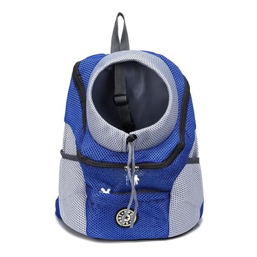Haustier-Tragerucksack, tragbarer Motorrad-Haustier-Tragerucksack, verstellbare Haustiertaschen, Reise-Katzentragetasche, Head-Out-Design und wasserdichte Unterseite, für Fahrrad, Wandern, Camping Haustier-Tragerucksack, tragbarer Motorrad-Haustier-Tragerucksack, verstellbare Haustiertaschen, Reise-Katzentragetasche, Head-Out-Design und wasserdichte Unterseite, für Fahrrad, Wandern, Camping von IRCKONCI