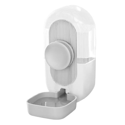 Vogelwasserspender für Käfig, automatische Trinkflaschen, Käfigzubehör, Trinker, für Wellensittiche, Sittiche, Nymphensittiche, Finken (grau) von IRCKONCI
