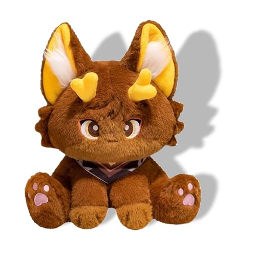 IRILXGAY Genshin Impact Plush Katze, Katzen-PlüSchen-Spielzeug, Lustiges Umarmspielzeug, Weiche FüLlung, üBerraschungsgeschenk FüR Familie Und Freunde IRILXGAY Genshin Impact Plush Katze, Katzen-PlüSchen-Spielzeug, Lustiges Umarmspielzeug, Weiche FüLlung, üBerraschungsgeschenk FüR Familie Und Freunde von IRILXGAY