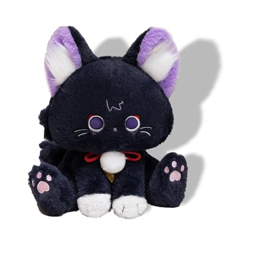 IRILXGAY Genshin Impact Plush Katze, Katzen-PlüSchen-Spielzeug, Lustiges Umarmspielzeug, Weiche FüLlung, üBerraschungsgeschenk FüR Familie Und Freunde IRILXGAY Genshin Impact Plush Katze, Katzen-PlüSchen-Spielzeug, Lustiges Umarmspielzeug, Weiche FüLlung, üBerraschungsgeschenk FüR Familie Und Freunde von IRILXGAY