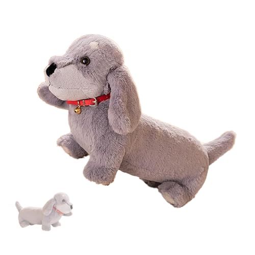 IRILXGAY Hund PlüSchtier, Weich, Komfortabel Und Süß, Geeignet Zum Spielen, Heimdekoration, Realistische Wurstkissen FüR Hunde, üBerraschungsgeschenke IRILXGAY Hund PlüSchtier, Weich, Komfortabel Und Süß, Geeignet Zum Spielen, Heimdekoration, Realistische Wurstkissen FüR Hunde, üBerraschungsgeschenke von IRILXGAY