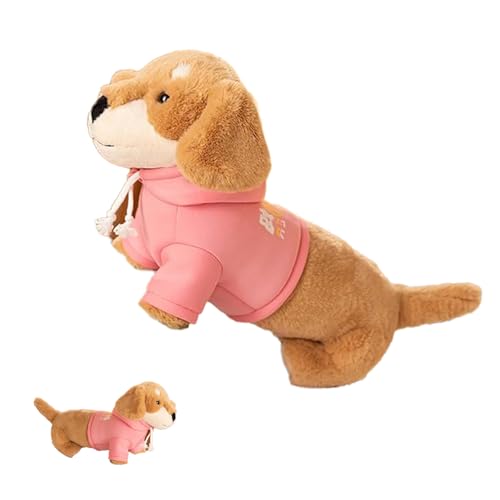 IRILXGAY Hund PlüSchtier, Weich, Komfortabel Und Süß, Geeignet Zum Spielen, Heimdekoration, Realistische Wurstkissen FüR Hunde, üBerraschungsgeschenke IRILXGAY Hund PlüSchtier, Weich, Komfortabel Und Süß, Geeignet Zum Spielen, Heimdekoration, Realistische Wurstkissen FüR Hunde, üBerraschungsgeschenke von IRILXGAY