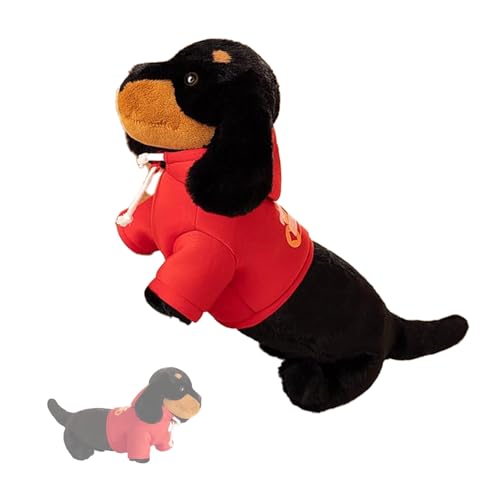 IRILXGAY Hund PlüSchtier, Weich, Komfortabel Und Süß, Geeignet Zum Spielen, Heimdekoration, Realistische Wurstkissen FüR Hunde, üBerraschungsgeschenke IRILXGAY Hund PlüSchtier, Weich, Komfortabel Und Süß, Geeignet Zum Spielen, Heimdekoration, Realistische Wurstkissen FüR Hunde, üBerraschungsgeschenke von IRILXGAY