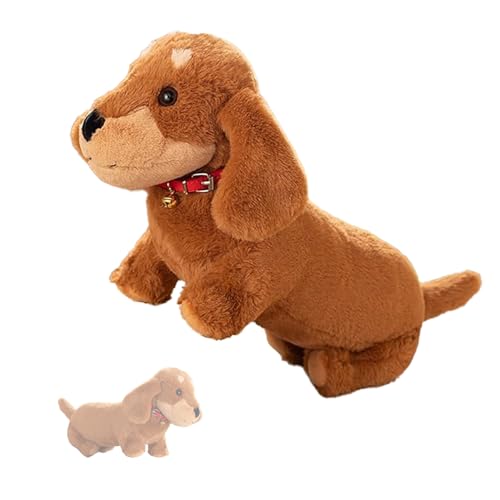 IRILXGAY Hund PlüSchtier, Weich, Komfortabel Und Süß, Geeignet Zum Spielen, Heimdekoration, Realistische Wurstkissen FüR Hunde, üBerraschungsgeschenke IRILXGAY Hund PlüSchtier, Weich, Komfortabel Und Süß, Geeignet Zum Spielen, Heimdekoration, Realistische Wurstkissen FüR Hunde, üBerraschungsgeschenke von IRILXGAY