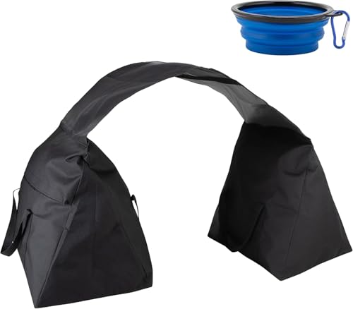 IRSTBL - Dog Agility Tunnel Sandsäcke 2er Pack - Strapazierfähige Polyester Weithalsbeutel für stabilen Tunnelaufbau - Inklusive faltbarem Hundenapf IRSTBL - Dog Agility Tunnel Sandsäcke 2er Pack - Strapazierfähige Polyester Weithalsbeutel für stabilen Tunnelaufbau - Inklusive faltbarem Hundenapf von IRSTBL