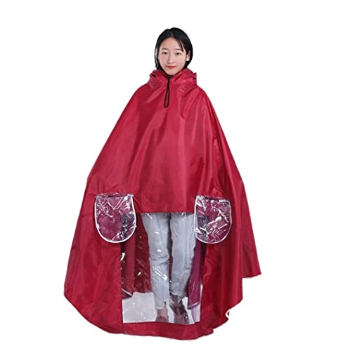 IRYZE Regenponcho Regenjacke Regenfeste Regenmantelärmel Für Männer Und Frauen, Verbundenes Reiten Für Erwachsene, Einzelner Poncho Regenmantel Regencape von IRYZE