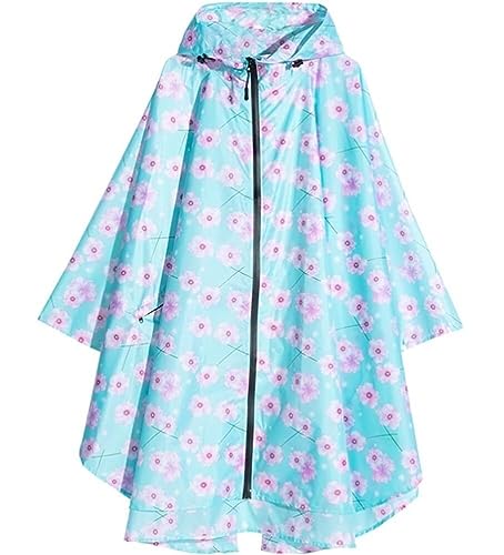 IRYZE Regenponcho Regenjacke Regenschutz, Doppeldecker-Mantel Für Herren Und Damen Mit Langem Regenmantel Für Damen Regenmantel Regencape von IRYZE