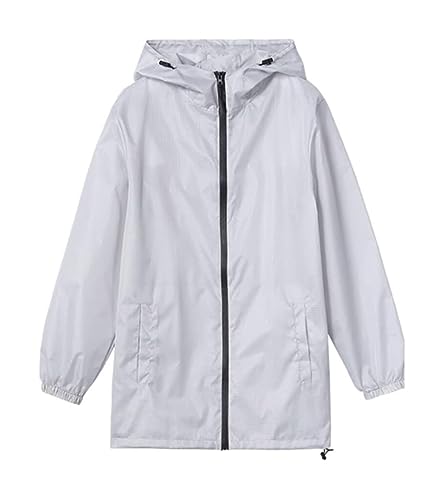 Regenponcho Regenjacke Universeller, Tragbarer, Einfarbiger, Kurzer Regenmantel Für Erwachsene Für Laufen Und Radfahren Im Freien Regenmantel Regencape (Color : Black, Size : One Size) von IRYZE