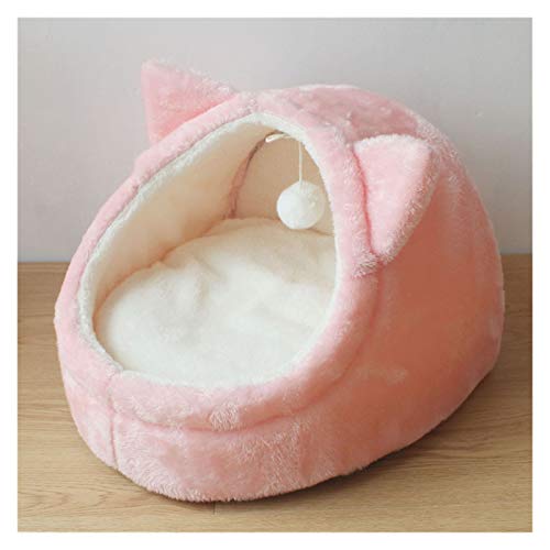 ISCBAFYX Bequemes Katzenbett mit kuscheliger Matte: tragbares Nest für kleine bis mittelgroße Hunde, reisefreundlicher Welpenzwinger und Chihuahua-Kissen ISCBAFYX Bequemes Katzenbett mit kuscheliger Matte: tragbares Nest für kleine bis mittelgroße Hunde, reisefreundlicher Welpenzwinger und Chihuahua-Kissen von ISCBAFYX