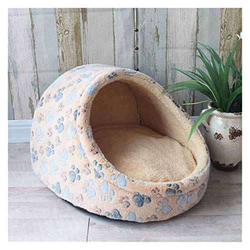 ISCBAFYX Klappbares Katzen-Hundebett mit gepolsterter Matte - Gemütliches Nest für kleine bis mittlere Haustiere, ideal für Reisen und den Heimgebrauch ISCBAFYX Klappbares Katzen-Hundebett mit gepolsterter Matte - Gemütliches Nest für kleine bis mittlere Haustiere, ideal für Reisen und den Heimgebrauch von ISCBAFYX