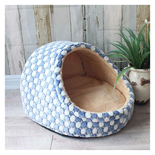 ISCBAFYX Klappbares Katzenbett mit Matte - Gemütliches Nest für kleine bis mittelgroße Hunde und Katzen, ideal für unterwegs und Chihuahua-Kissen inklusive ISCBAFYX Klappbares Katzenbett mit Matte - Gemütliches Nest für kleine bis mittelgroße Hunde und Katzen, ideal für unterwegs und Chihuahua-Kissen inklusive von ISCBAFYX