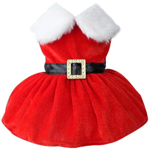 Weihnachts-Hundekleid, Weihnachtsmann-Hundekostüm, Samtrock, Hundekleidung für kleine, mittelgroße Hunde, Katzen, Mädchen, Weihnachtsfeier, Haustier-Outfit, rote Kleider, Wintermantel, Kleidung, Weihnachts-Hundekleid, Weihnachtsmann-Hundekostüm, Samtrock, Hundekleidung für kleine, mittelgroße Hunde, Katzen, Mädchen, Weihnachtsfeier, Haustier-Outfit, rote Kleider, Wintermantel, Kleidung, von ISDULA
