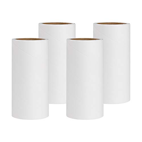 ISIYINER Ersatzrolle für Fusselrolle, Lint Roller Refills für Kleidung Sofa Bett und Teppich 4 Stück 240 Blätter von ISIYINER