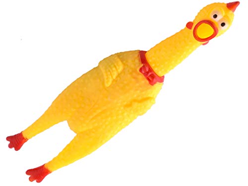 ISO TRADE Quietschendes Huhn Gummihuhn Hunde Spielzeug Beweglich Haltbar Spaß Vierbeiner 5191 ISO TRADE Quietschendes Huhn Gummihuhn Hunde Spielzeug Beweglich Haltbar Spaß Vierbeiner 5191 von ISO TRADE