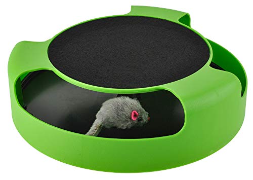 ISO TRADE Katzenspielzeug ,,Fang die Maus' Kunststoff Plüsch Kratzteller Unterhaltung 5404 ISO TRADE Katzenspielzeug ,,Fang die Maus' Kunststoff Plüsch Kratzteller Unterhaltung 5404 von ISO TRADE