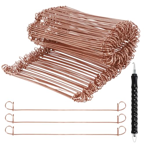 ISOISL Drillapparat Driller1,0x140mm + 1000 Stück Rödeldraht, Hochwertige Drahtbinder und Hochwertige Bohrungen,Hohe Qualität Drilldraht Ösendraht Drill Draht,Drilldraht,Ösendraht von ISOISL
