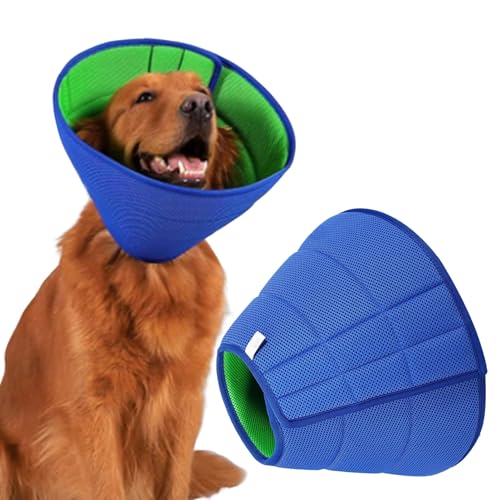 Hundekegelkragen für After Operation XL Anti-Bite Weiche Hundekegel-Wiederherstellungskragen mit verstellbarem Riemen atmungsaktives Mesh Elizabethaner Kragen für & Katzen Hundekegelkragen für After Operation XL Anti-Bite Weiche Hundekegel-Wiederherstellungskragen mit verstellbarem Riemen atmungsaktives Mesh Elizabethaner Kragen für & Katzen von ISOYTERO