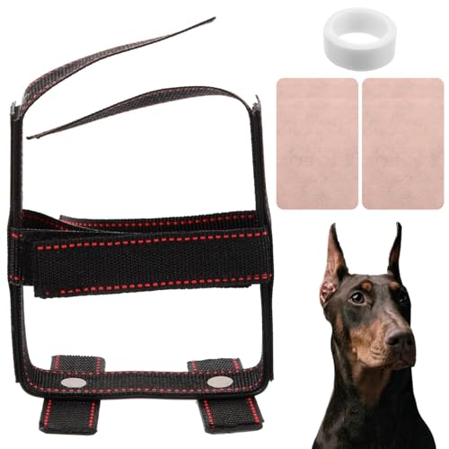 ISOYTERO Doberman Ohr Posting Kit Kleberfixierte Korrektur Vertikales Hundeband für 2-4 Monate Hundestandsunterstützung für Samoyeds, Pinscher Dogs Doberman Posting Kit ISOYTERO Doberman Ohr Posting Kit Kleberfixierte Korrektur Vertikales Hundeband für 2-4 Monate Hundestandsunterstützung für Samoyeds, Pinscher Dogs Doberman Posting Kit von ISOYTERO